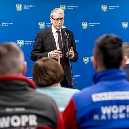 Podsumowanie konkursu w dziedzinie kultury fizycznej i bezpieczeństwa publicznego . fot. Tomasz Żak / UMWS