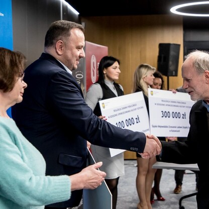Podsumowanie konkursu w dziedzinie kultury fizycznej i bezpieczeństwa publicznego . fot. Tomasz Żak / UMWS