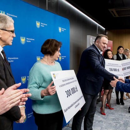 Podsumowanie konkursu w dziedzinie kultury fizycznej i bezpieczeństwa publicznego . fot. Tomasz Żak / UMWS