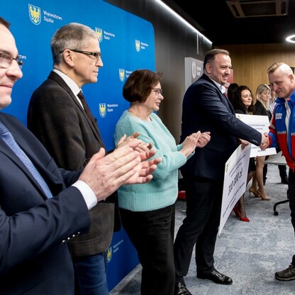 Podsumowanie konkursu w dziedzinie kultury fizycznej i bezpieczeństwa publicznego . fot. Tomasz Żak / UMWS