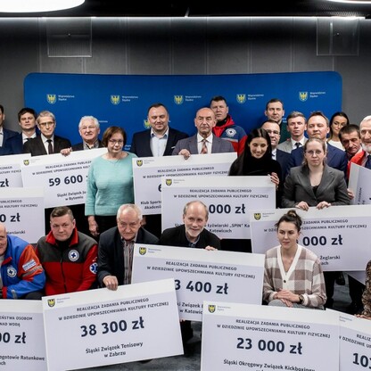 Podsumowanie konkursu w dziedzinie kultury fizycznej i bezpieczeństwa publicznego . fot. Tomasz Żak / UMWS