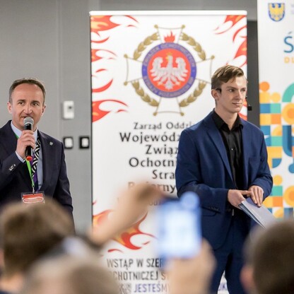 Kongres Młodzieżowych Drużyn Pożarniczych na Stadionie Śląskim. fot. Tomasz Żak / UMWS