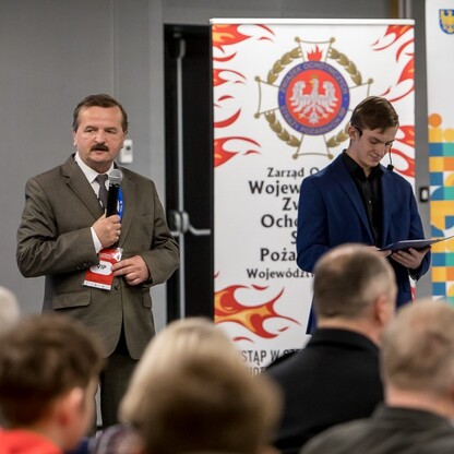Kongres Młodzieżowych Drużyn Pożarniczych na Stadionie Śląskim. fot. Tomasz Żak / UMWS