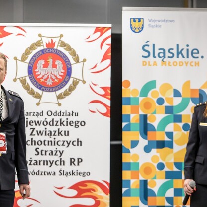 Kongres Młodzieżowych Drużyn Pożarniczych na Stadionie Śląskim. fot. Tomasz Żak / UMWS
