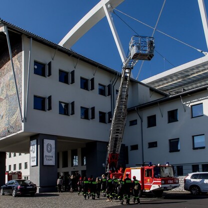 Kongres Młodzieżowych Drużyn Pożarniczych na Stadionie Śląskim. fot. Tomasz Żak / UMWS