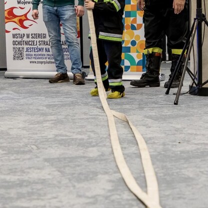 Kongres Młodzieżowych Drużyn Pożarniczych na Stadionie Śląskim. fot. Tomasz Żak / UMWS