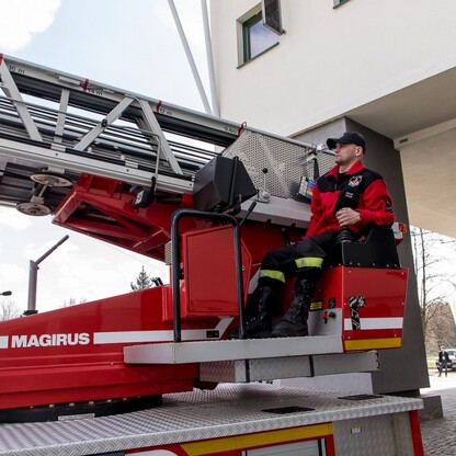 Kongres Młodzieżowych Drużyn Pożarniczych na Stadionie Śląskim. fot. Tomasz Żak / UMWS