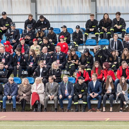 Kongres Młodzieżowych Drużyn Pożarniczych na Stadionie Śląskim. fot. Tomasz Żak / UMWS