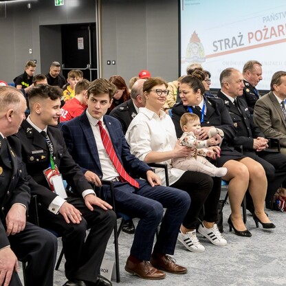 Kongres Młodzieżowych Drużyn Pożarniczych na Stadionie Śląskim. fot. Tomasz Żak / UMWS