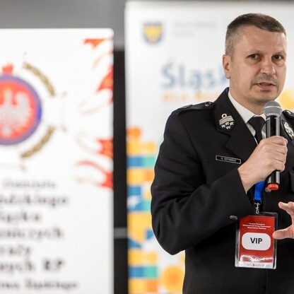 Kongres Młodzieżowych Drużyn Pożarniczych na Stadionie Śląskim. fot. Tomasz Żak / UMWS