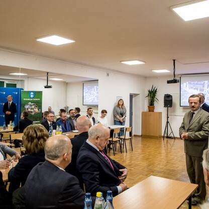 Wręczenie umów dla gmin Subregionu Północnego w ramach Programu Rozwoju Obszarów Wiejskich Województwa Śląskiego. fot. Tomasz Żak / UMWS