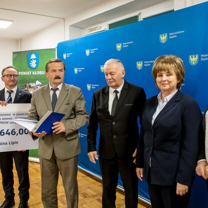 Wręczenie umów dla gmin Subregionu Północnego w ramach Programu Rozwoju Obszarów Wiejskich Województwa Śląskiego. fot. Tomasz Żak / UMWS