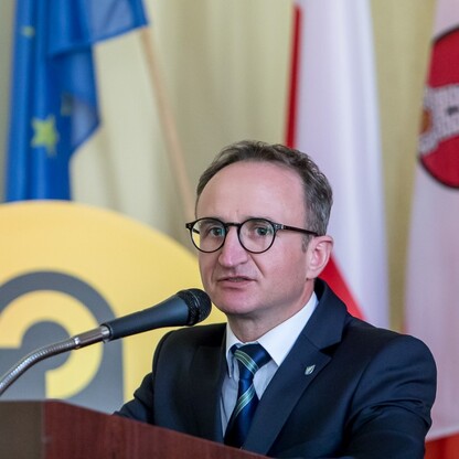 Wręczenie umów dla gmin Subregionu Północnego w ramach Programu Rozwoju Obszarów Wiejskich Województwa Śląskiego. fot. Tomasz Żak / UMWS