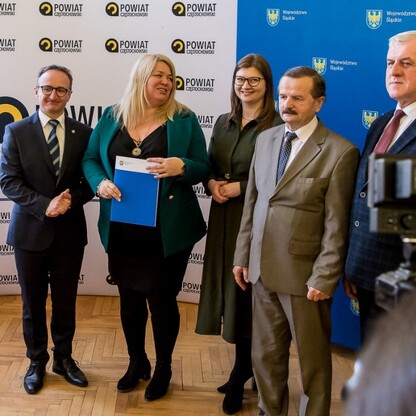 Wręczenie umów dla gmin Subregionu Północnego w ramach Programu Rozwoju Obszarów Wiejskich Województwa Śląskiego. fot. Tomasz Żak / UMWS