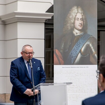 Wręczenie umów dla gmin Subregionu Połódniowego w ramach Programu Rozwoju Obszarów Wiejskich Województwa Śląskiego. fot. Tomasz Żak / UMWS