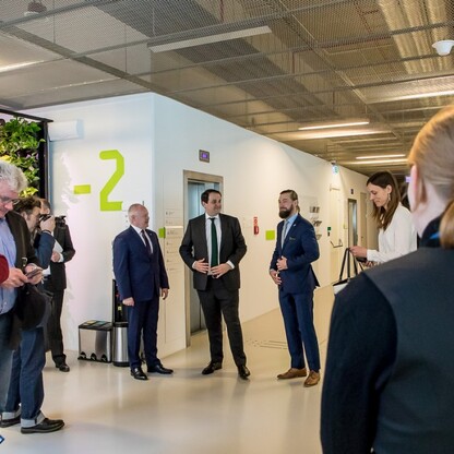 Wizyta delegacji z Nadrenii Północnej-Westfalii. fot. Tomasz Żak / UMWS