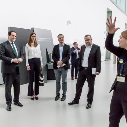 Wizyta delegacji z Nadrenii Północnej-Westfalii. fot. Tomasz Żak / UMWS