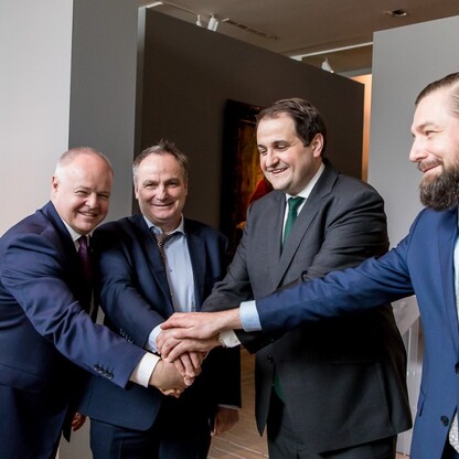 Wizyta delegacji z Nadrenii Północnej-Westfalii. fot. Tomasz Żak / UMWS