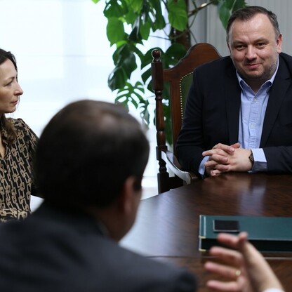 Wizyta delegacji z Nadrenii Północnej-Westfalii. fot. Andrzej Grygiel / UMWS