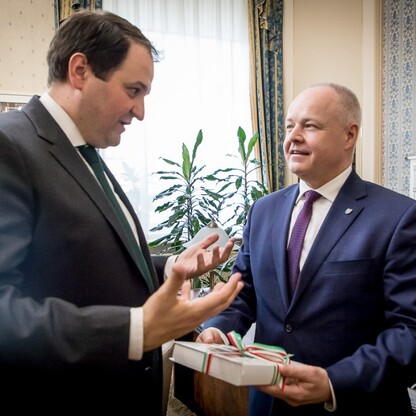 Wizyta delegacji z Nadrenii Północnej-Westfalii. fot. Tomasz Żak / UMWS