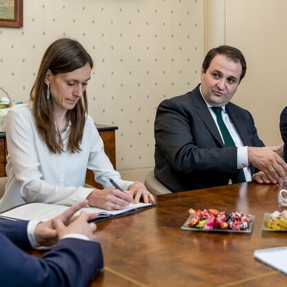 Wizyta delegacji z Nadrenii Północnej-Westfalii. fot. Tomasz Żak / UMWS