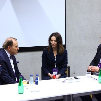 Spotkanie z JE Fabricem Filliez, Ambasadorem Szwajcarii. fot. Andrzej Grygiel / UMWS
