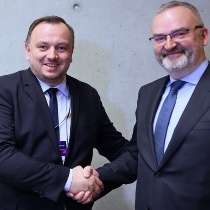 Spotkanie z JE Fabricem Filliez, Ambasadorem Szwajcarii. fot. Andrzej Grygiel / UMWS