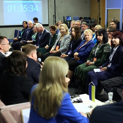 Panel: Rola regionów w budowaniu partnerstw międzynarodowych w obliczu kryzysu gospodarczego oraz wyzwań związanych z odbudową Ukrainy