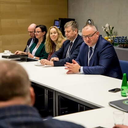 Spotkanie z przedstawicielami kraju morawsko-śląskiego oraz województwa opolskiego, fot. Tomasz Żak / UMWS