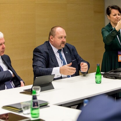 Spotkanie z przedstawicielami kraju morawsko-śląskiego oraz województwa opolskiego, fot. Tomasz Żak / UMWS