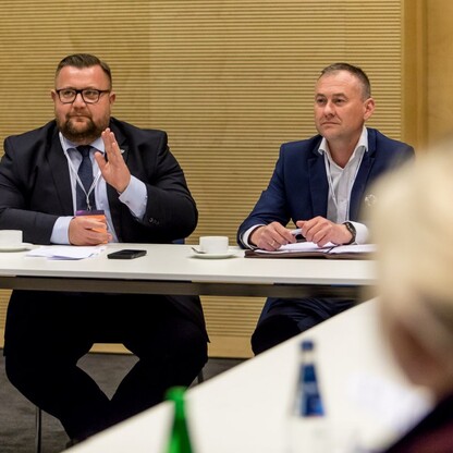 Spotkanie z przedstawicielami kraju morawsko-śląskiego oraz województwa opolskiego, fot. Tomasz Żak / UMWS