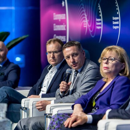 Panel: Czyste powietrze w mieście i regionie. fot. Tomasz Żak / UMWS