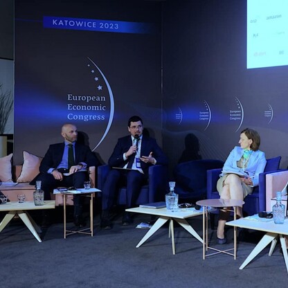 Panel: Zasoby wodne. fot. Andrzej Grygiel / UMWS