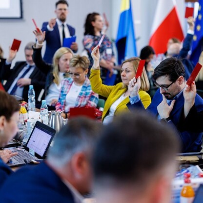 Posiedzenie Komitetu Monitorującego Funduszów Europejskich dla Województwa Śląskiego na lata 2021 – 2027. fot. Andrzej Grygiel / UMWS