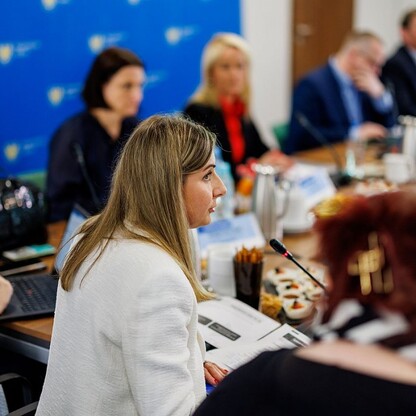 Posiedzenie Komitetu Monitorującego Funduszów Europejskich dla Województwa Śląskiego na lata 2021 – 2027. fot. Andrzej Grygiel / UMWS