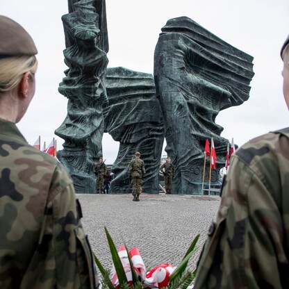 Obchody Święta Narodowego Trzeciego Maja w Katowicach. fot. Tomasz Żak / UMWS
