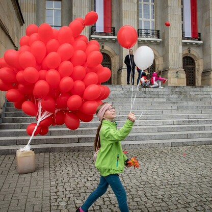 Obchody Święta Narodowego Trzeciego Maja w Katowicach. fot. Tomasz Żak / UMWS