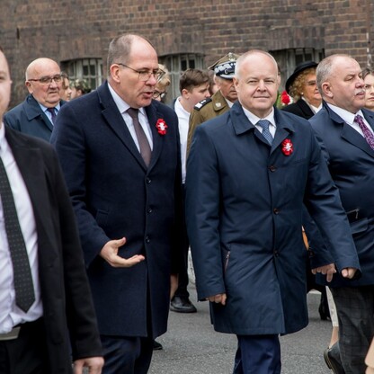 Obchody Święta Narodowego Trzeciego Maja w Katowicach. fot. Tomasz Żak / UMWS