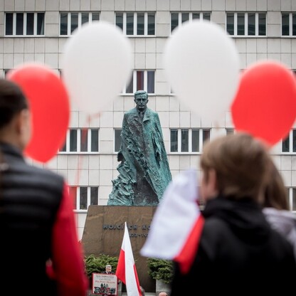 Obchody Święta Narodowego Trzeciego Maja w Katowicach. fot. Tomasz Żak / UMWS