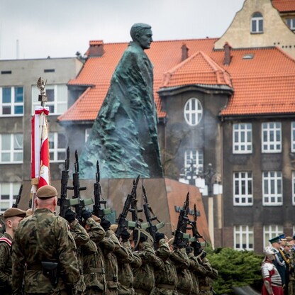 Obchody Święta Narodowego Trzeciego Maja w Katowicach. fot. Tomasz Żak / UMWS