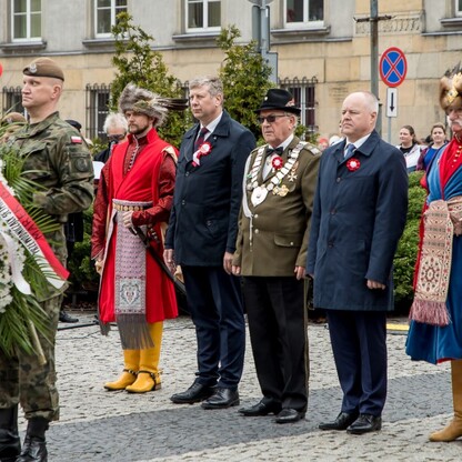 Obchody Święta Narodowego Trzeciego Maja w Katowicach. fot. Tomasz Żak / UMWS
