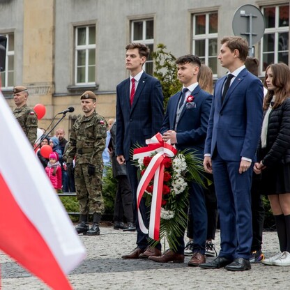 Obchody Święta Narodowego Trzeciego Maja w Katowicach. fot. Tomasz Żak / UMWS