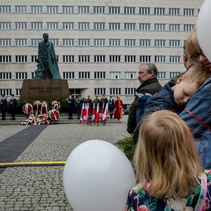 Obchody Święta Narodowego Trzeciego Maja w Katowicach. fot. Tomasz Żak / UMWS