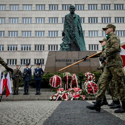 Obchody Święta Narodowego Trzeciego Maja w Katowicach. fot. Tomasz Żak / UMWS
