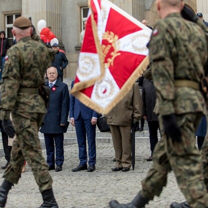 Obchody Święta Narodowego Trzeciego Maja w Katowicach. fot. Tomasz Żak / UMWS
