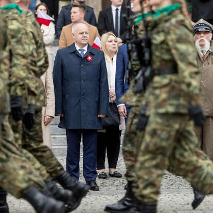 Obchody Święta Narodowego Trzeciego Maja w Katowicach. fot. Tomasz Żak / UMWS