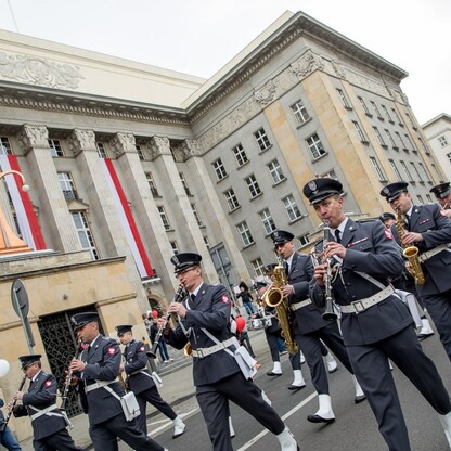Obchody Święta Narodowego Trzeciego Maja w Katowicach. fot. Tomasz Żak / UMWS