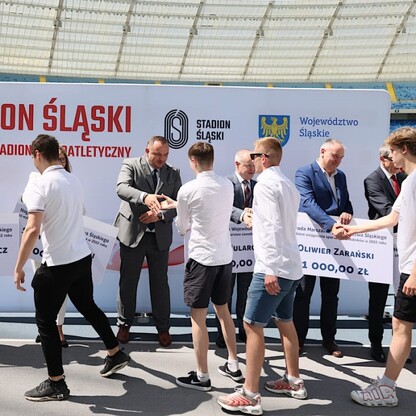 Nagrody i granty dla sportowców. fot. UMWS