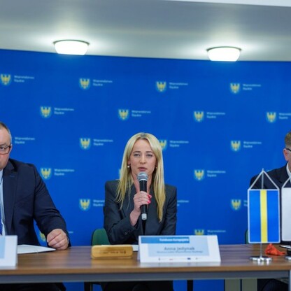 Podpisanie porozumienia dot. realizacji Zintegrowanych Inwestycji Terytorialnych. fot. Andrzej Grygiel / UMWS