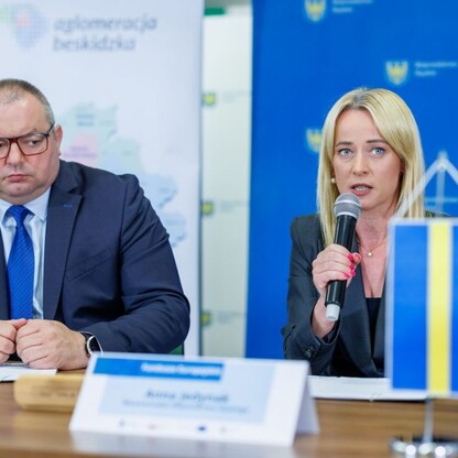 Podpisanie porozumienia dot. realizacji Zintegrowanych Inwestycji Terytorialnych. fot. Andrzej Grygiel / UMWS